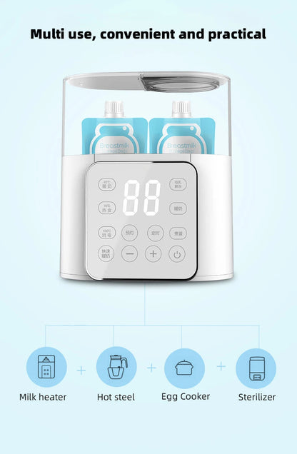 Baby Bottle Warmer Multi function Fast Baby Accessories Food Heater Milk Warmer Steriliser with ACcurate Temperature Control