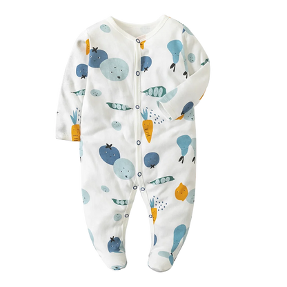 0-12Months 100% Cotten Girls & Boy Baby Rompers