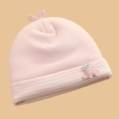 0-6 Months Baby Hats Thicker Cotton Soft Elastic