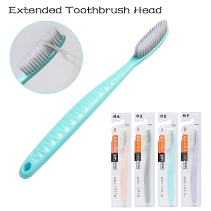 1PC Super Hard Toothbrush Extra Hard Large Brush Head Adult Toothbrush Manual Toothbrush Firm Toothbrush