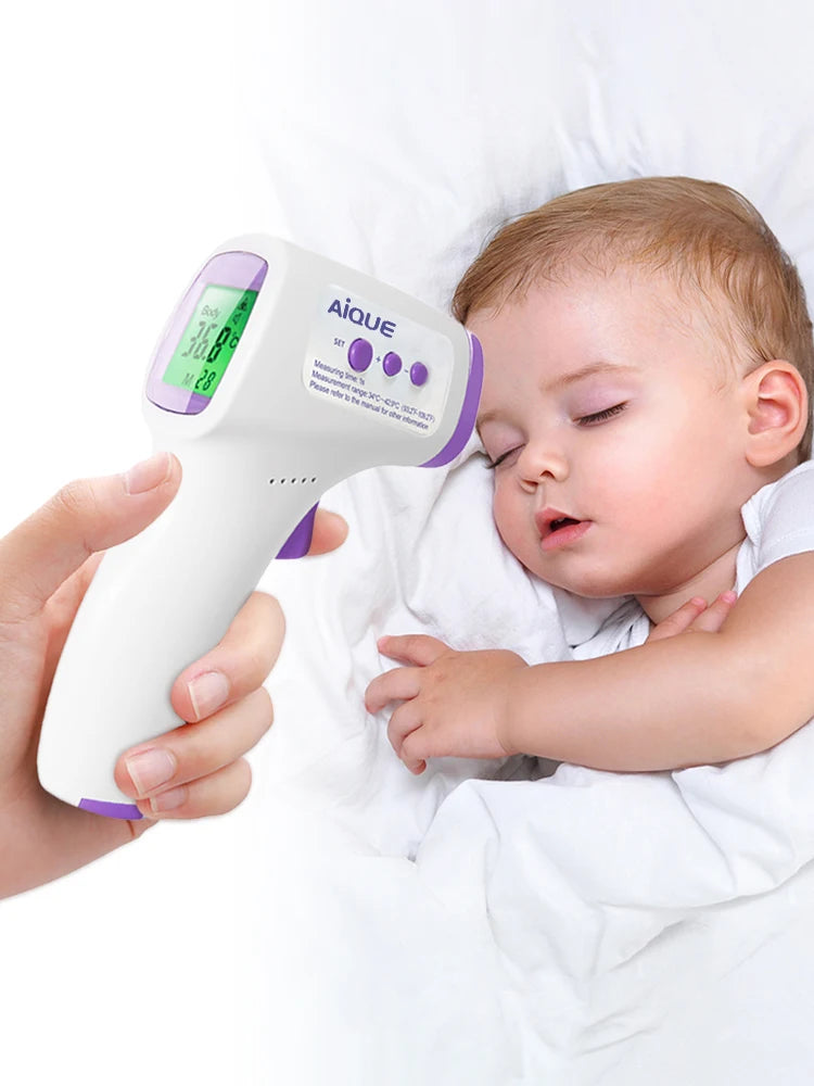 Medical Digital Thermometer Non Contact Infrared Body Temperature Device Fever Measure Tool for Baby