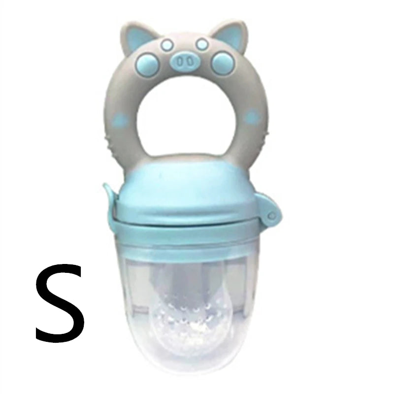 Silicone Fresh Food Nibbler Baby Feeder Kids Boy Girl Fruit Nipples Feeding Safe Infant Baby Supplies Nipple Soother Bottles