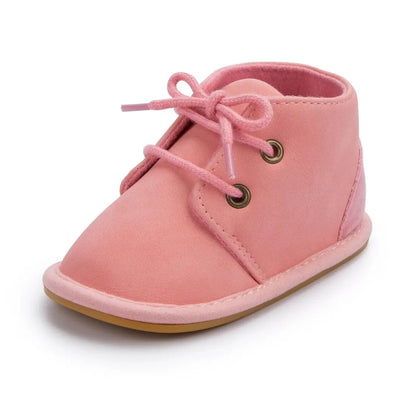 Unisex Baby Booties Cotton Anti-slip Rubber Sole