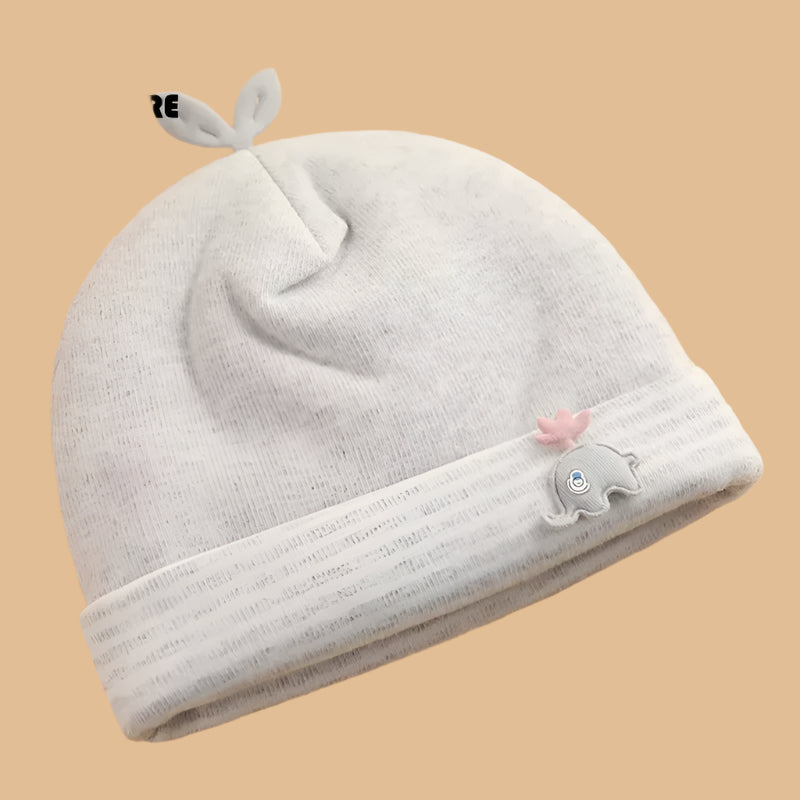 0-6 Months Baby Hats Thicker Cotton Soft Elastic