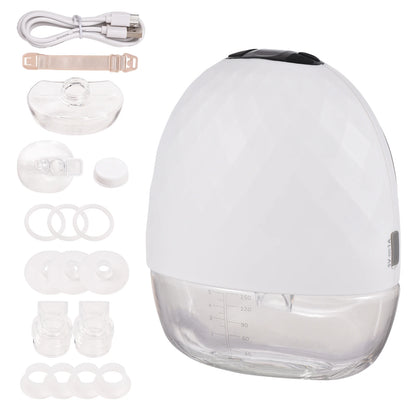 New Upgrades Wearable Breast Pump Hands Free Electric Portable Wearable Breast Pumps BPA-free Breastfeeding Milk Collector