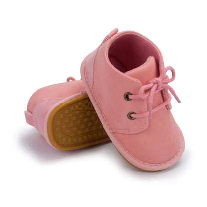 Unisex Baby Booties Cotton Anti-slip Rubber Sole