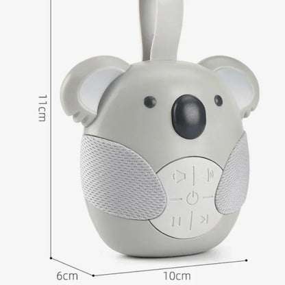 Newborn Portable Koala Sleep Sound Toddler White Noise Machine Soothing Music Player Sleep Monitor for Baby Room