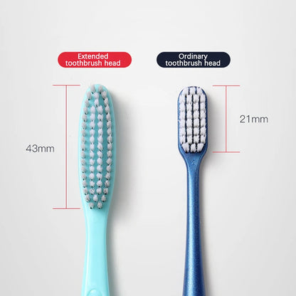 1PC Super Hard Toothbrush Extra Hard Large Brush Head Adult Toothbrush Manual Toothbrush Firm Toothbrush