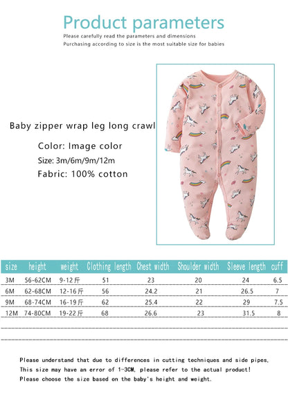 0-12Months 100% Cotten Girls & Boy Baby Rompers