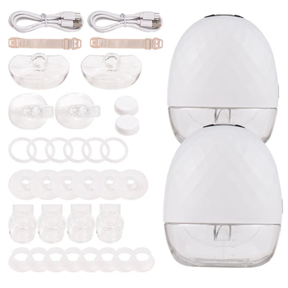 New Upgrades Wearable Breast Pump Hands Free Electric Portable Wearable Breast Pumps BPA-free Breastfeeding Milk Collector