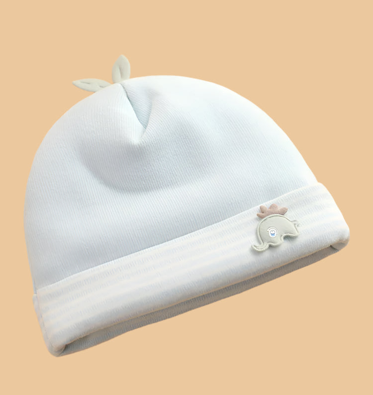 0-6 Months Baby Hats Thicker Cotton Soft Elastic