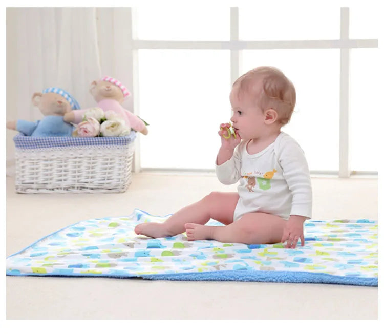 Baby Blankets New Double Layer Super soft Fleece