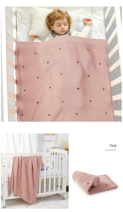 100% Cotton Baby Newborn Infant Blanket Swaddle Wrap