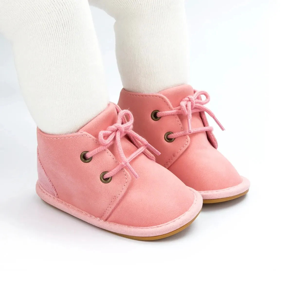 Unisex Baby Booties Cotton Anti-slip Rubber Sole