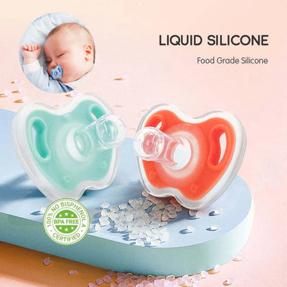 2/PCS Newborn Baby Wide Nipple Original Universal Soft Full Silicone Anti-colic Newborn Accessories Bottle BPA-Free