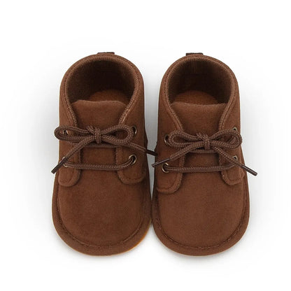 Unisex Baby Booties Cotton Anti-slip Rubber Sole