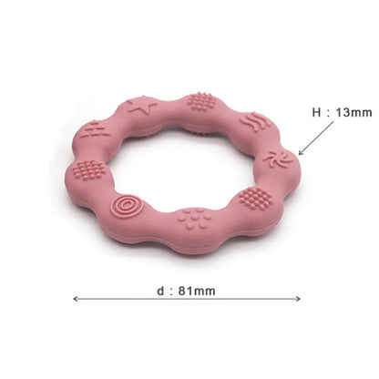 Baby Silicone Teethers Food Grade Newborn Pacifier Relief Design Teether BPA Free