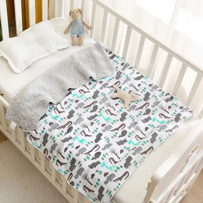 Baby Blankets New Double Layer Super soft Fleece