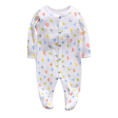 0-12Months 100% Cotten Girls & Boy Baby Rompers