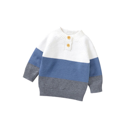 Pullover Long Sleeve Baby Boy Sweater