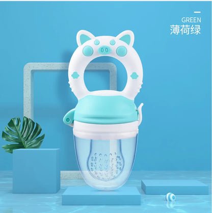 Silicone Fresh Food Nibbler Baby Feeder Kids Boy Girl Fruit Nipples Feeding Safe Infant Baby Supplies Nipple Soother Bottles