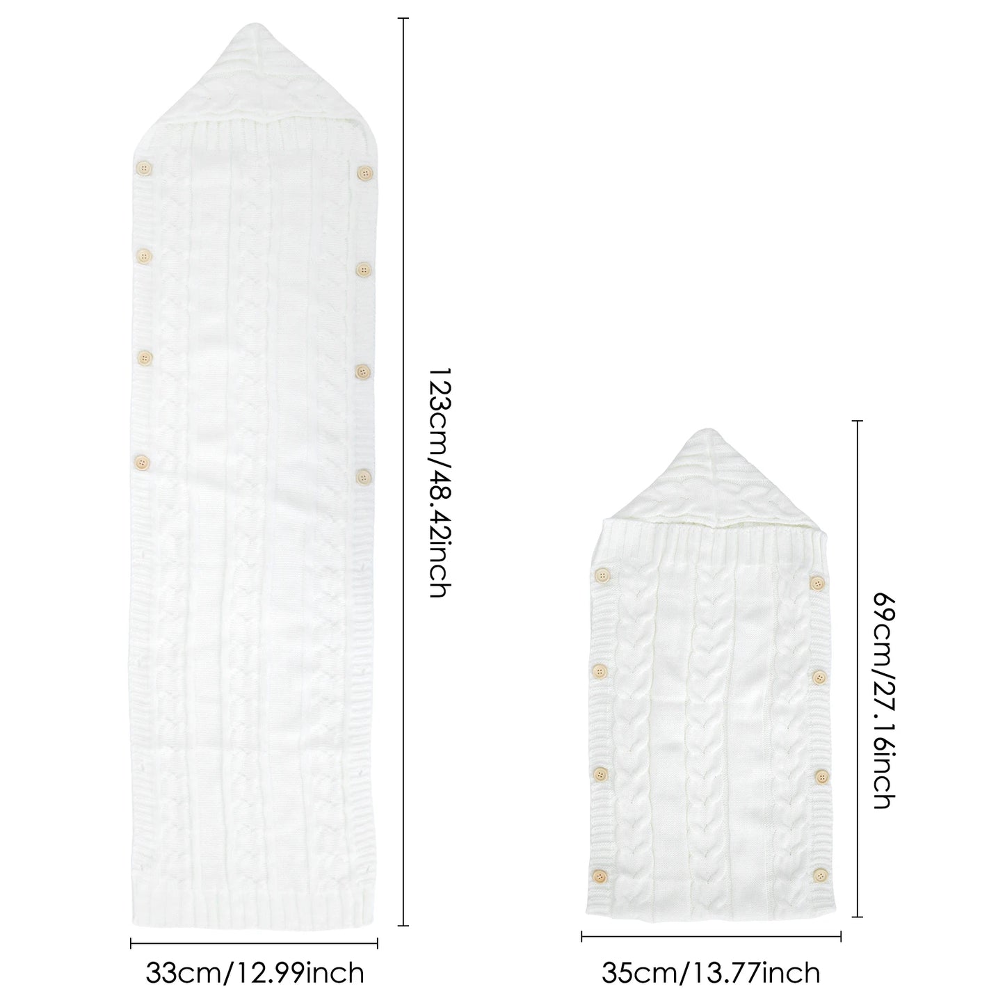 Unsex Newborn Baby Wrap Swaddle Blanket