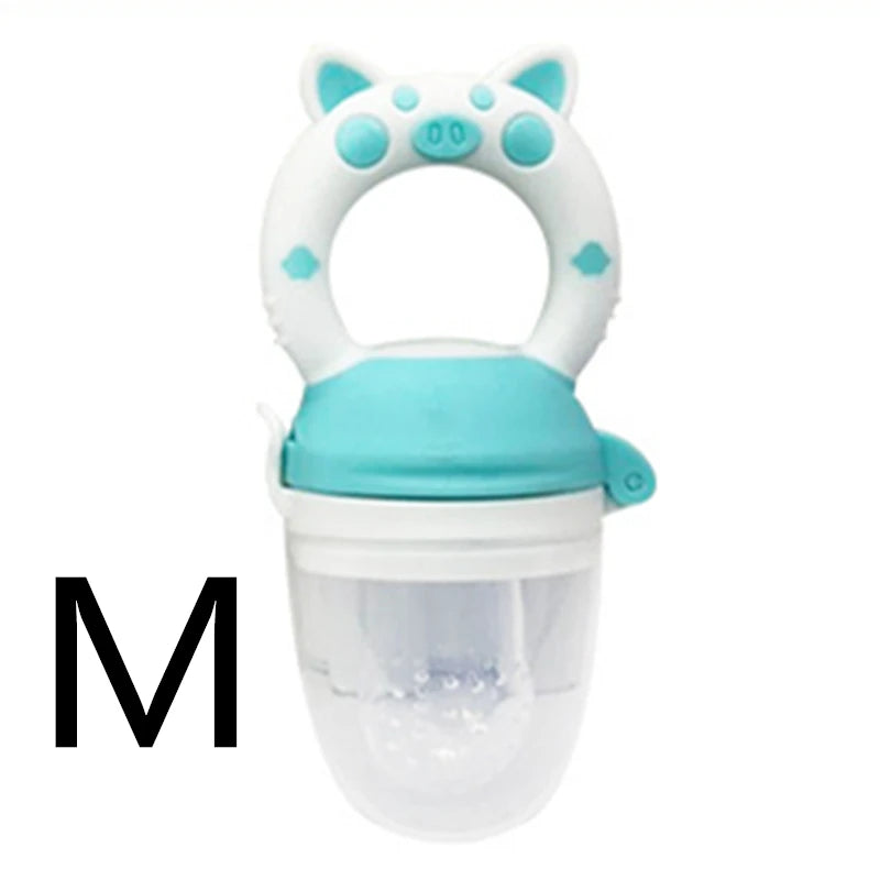 Silicone Fresh Food Nibbler Baby Feeder Kids Boy Girl Fruit Nipples Feeding Safe Infant Baby Supplies Nipple Soother Bottles