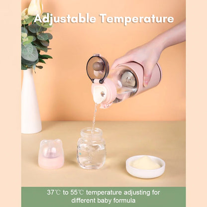 Portable Electric Baby Bottle Warmer USB Charge 300ML Outdoor Dissolve Formula Milk Instant Travel Portable Water Warmer Heater