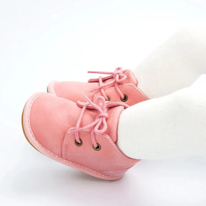 Unisex Baby Booties Cotton Anti-slip Rubber Sole