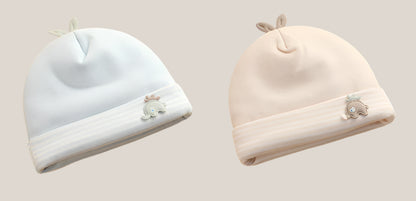 0-6 Months Baby Hats Thicker Cotton Soft Elastic