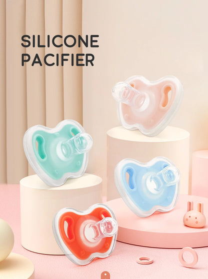 2/PCS Newborn Baby Wide Nipple Original Universal Soft Full Silicone Anti-colic Newborn Accessories Bottle BPA-Free