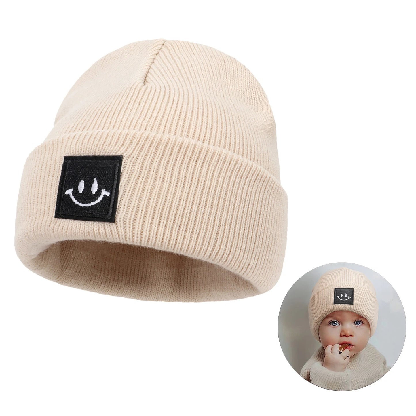 Unisex Kids Crochet Beanie