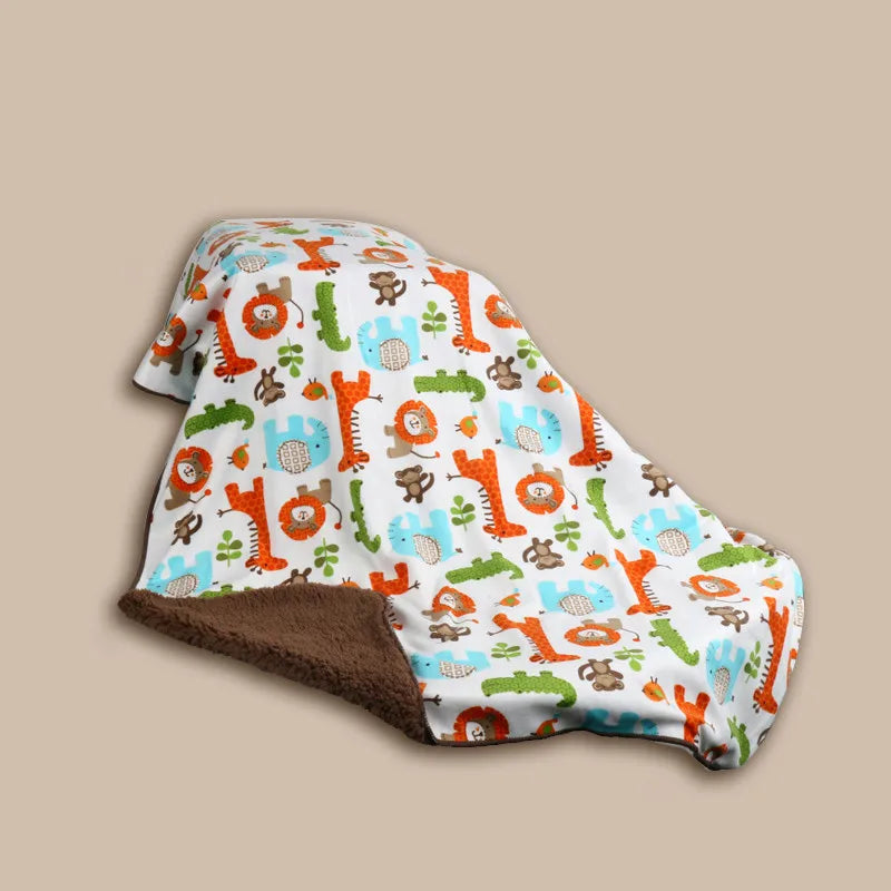 Baby Blankets New Double Layer Super soft Fleece