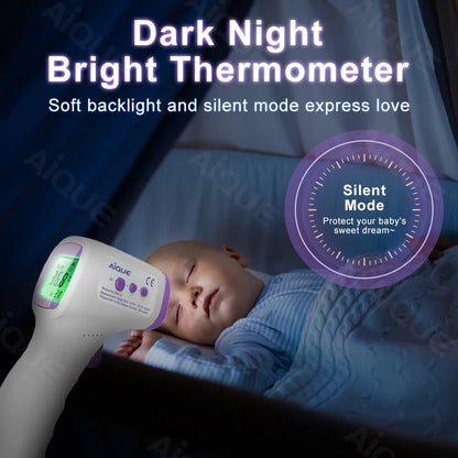 Medical Digital Thermometer Non Contact Infrared Body Temperature Device Fever Measure Tool for Baby