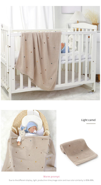 100% Cotton Baby Newborn Infant Blanket Swaddle Wrap