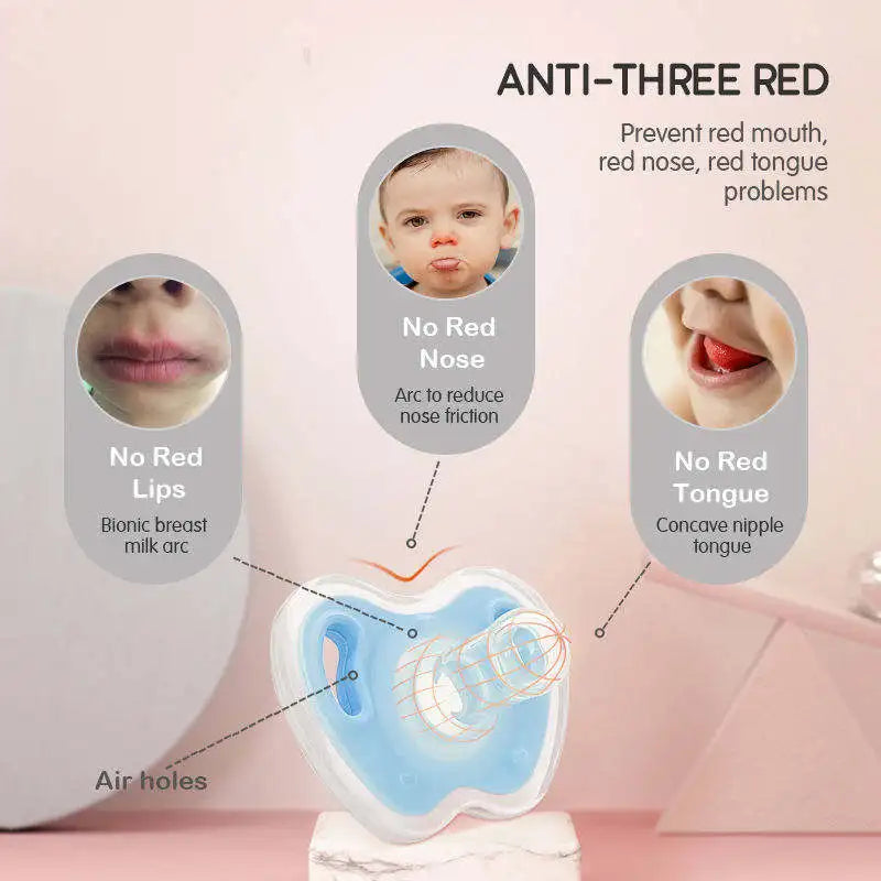 2/PCS Newborn Baby Wide Nipple Original Universal Soft Full Silicone Anti-colic Newborn Accessories Bottle BPA-Free