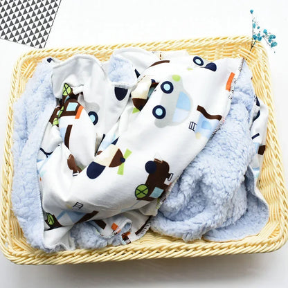 Baby Blankets New Double Layer Super soft Fleece