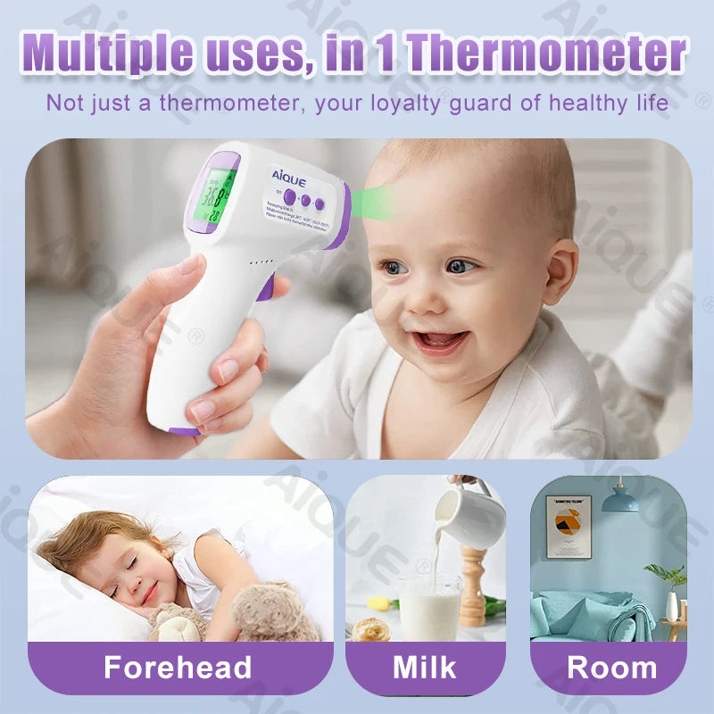 Medical Digital Thermometer Non Contact Infrared Body Temperature Device Fever Measure Tool for Baby