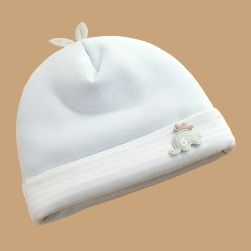 0-6 Months Baby Hats Thicker Cotton Soft Elastic